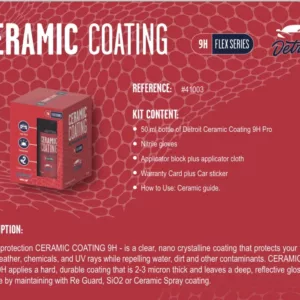 Detroit Surface Ceramic Coating 4Υrs (Κεραμικό 4ετίας)