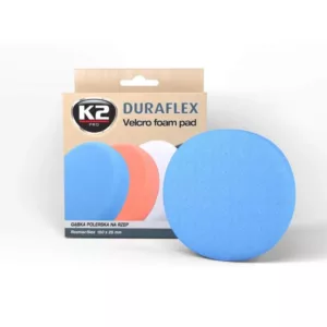 K2 Duraflex Velcro Foam Pad (Σφουγγάρι Γυαλίσματος Μπλέ Σκληρό)