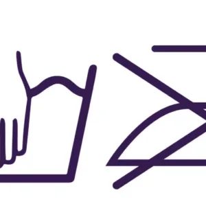 Nanolex Αυτοκόλλητο Hand Wash Only