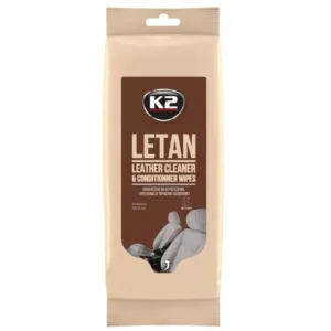 K2 Letan Leather Wipes Πανάκια Καθαρισμού & Ενυδάτωσης Δερμάτων